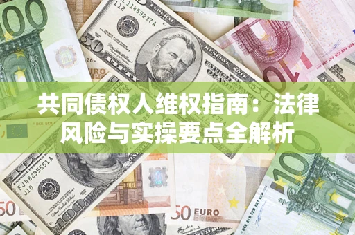 北京共同债权人维权指南：法律风险与实操要点全解析